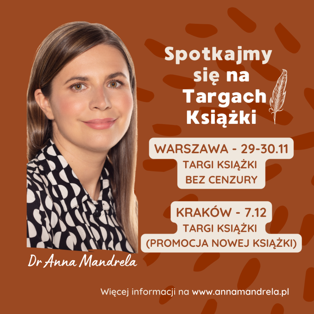Targi Książki z udziałem dr Anny Mandreli