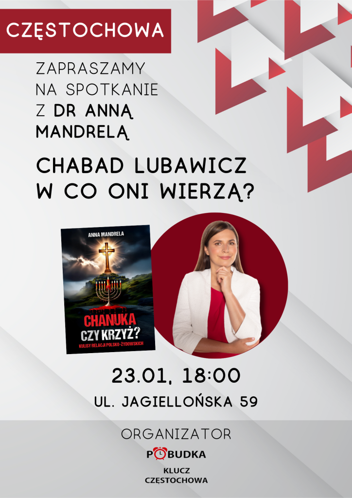 Spotkanie autorskie z dr Anną Mandrelą w Częstochowie