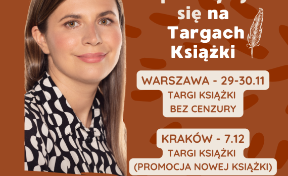 Targi Książki z udziałem dr Anny Mandreli