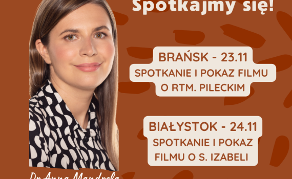 spotkania z dr Anną Mandrelą
