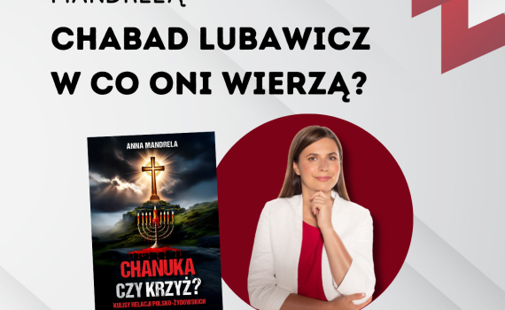 Plakat reklamujący spotkanie autorskie z dr Anną Mandrelą w Warszawie