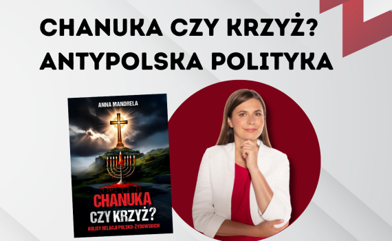 Plakat reklamujący spotkanie autorskie z dr Anną Mandrelą w Lublinie